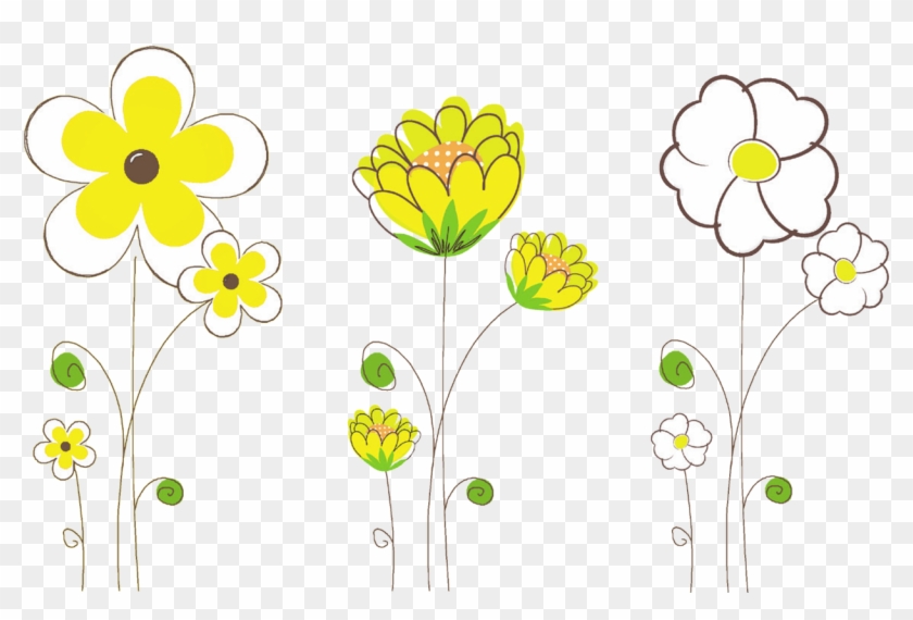 The Best Drawings Of Wild Flowers - Agridulce Clipart