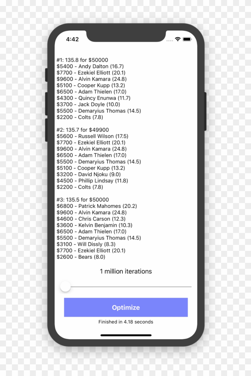 Next, I Ran The Optimizer For The Maximum 10 Million - Smartphone Clipart #631859