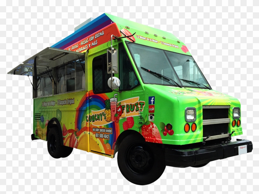 Cunchys Fruit Snow Cone Food Truck - Loncheras De Comida En Venta En Los Angeles Clipart