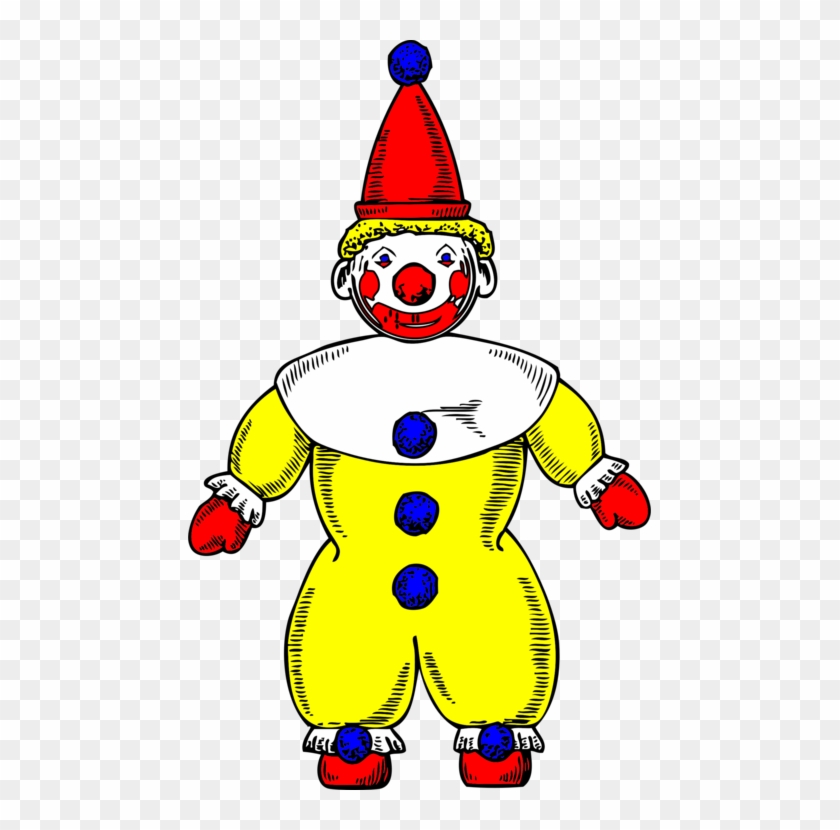Outline, People, Happy, Clown, Joker, Faces, Face - Clown Clipart - Png Download #631922