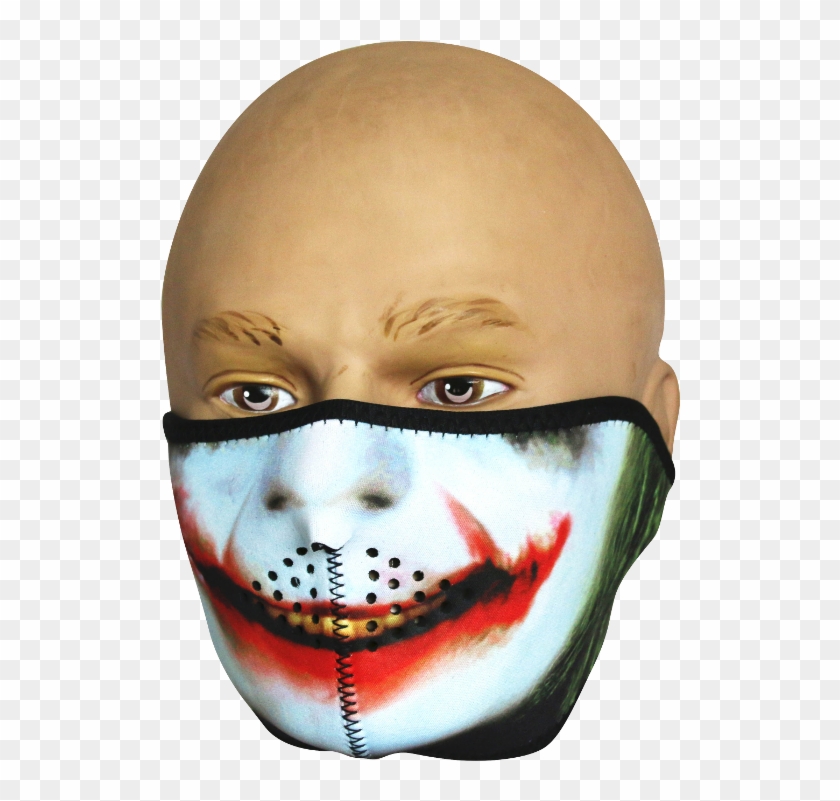 Loading Zoom - Joker Half Mask Clipart #632002