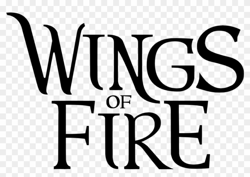 Wings Of Fire Series Logo - Wings Of Fire Title Font Clipart