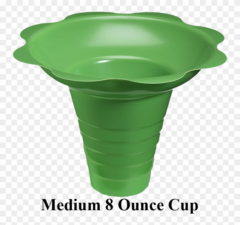 Flower Cups In Two Colors - Snow Cone Flower Cups Clipart