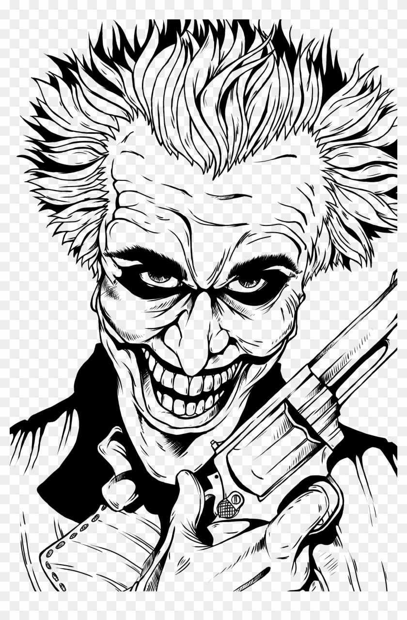 Full Size Of Joker Cartoon Drawing Easy Step By - Drawing Ideas Cartoon Clipart #632436