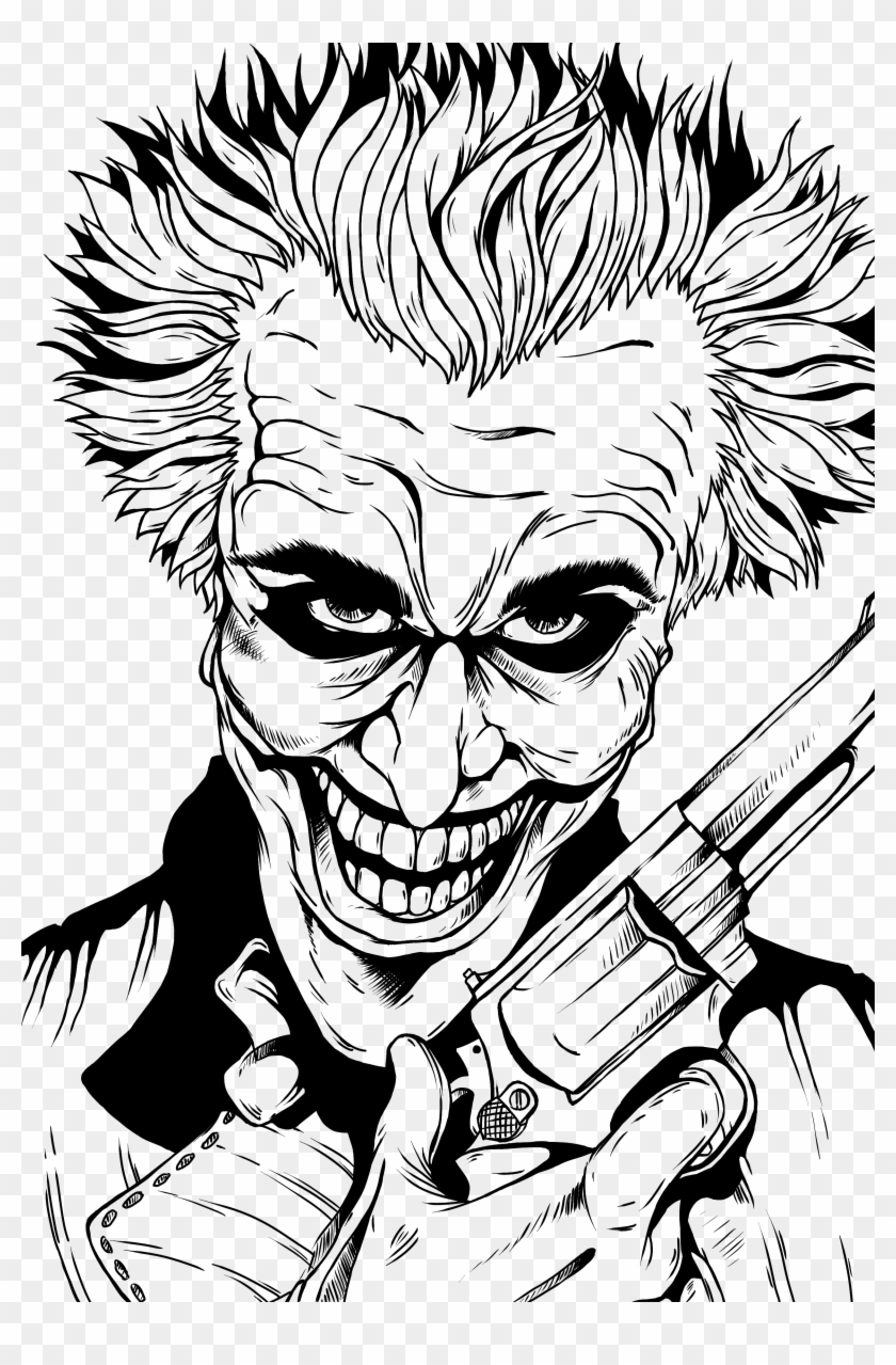 Full Size Of Joker Cartoon Drawing Easy Step By - Drawing Ideas Cartoon Clipart