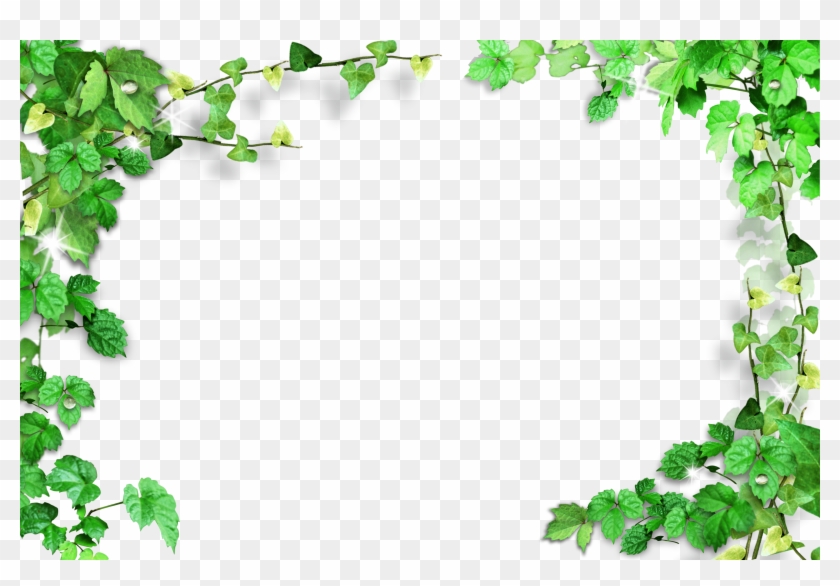 Background Frame Green Png Clipart #632561
