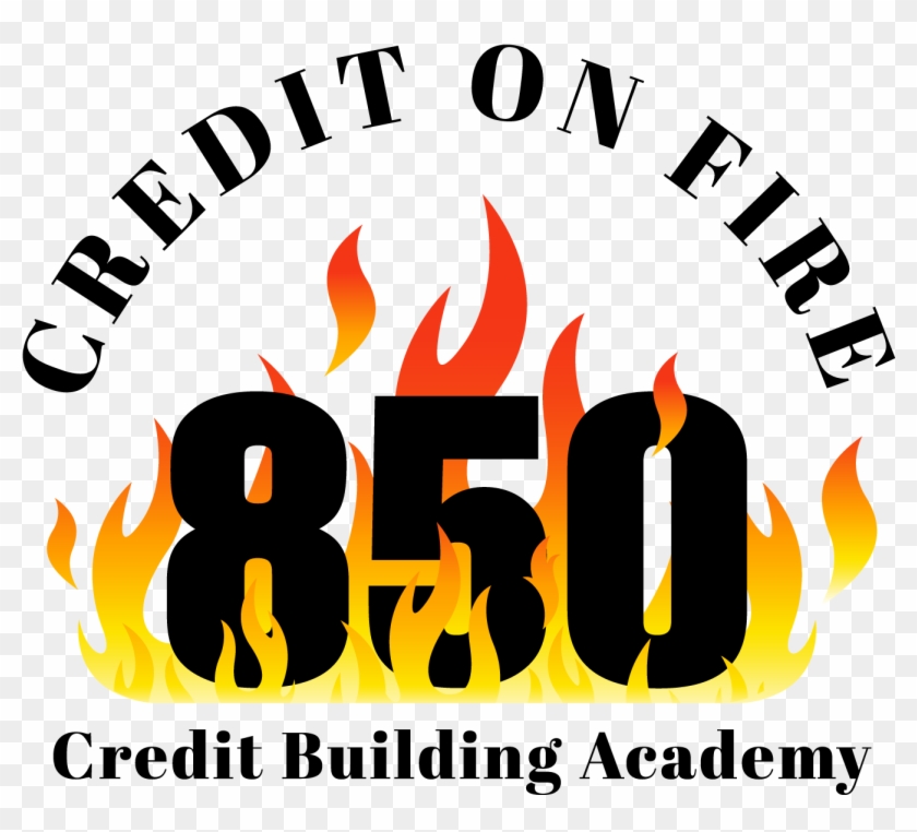 Credit On Fire Logo Color - Credit On Fire Clipart