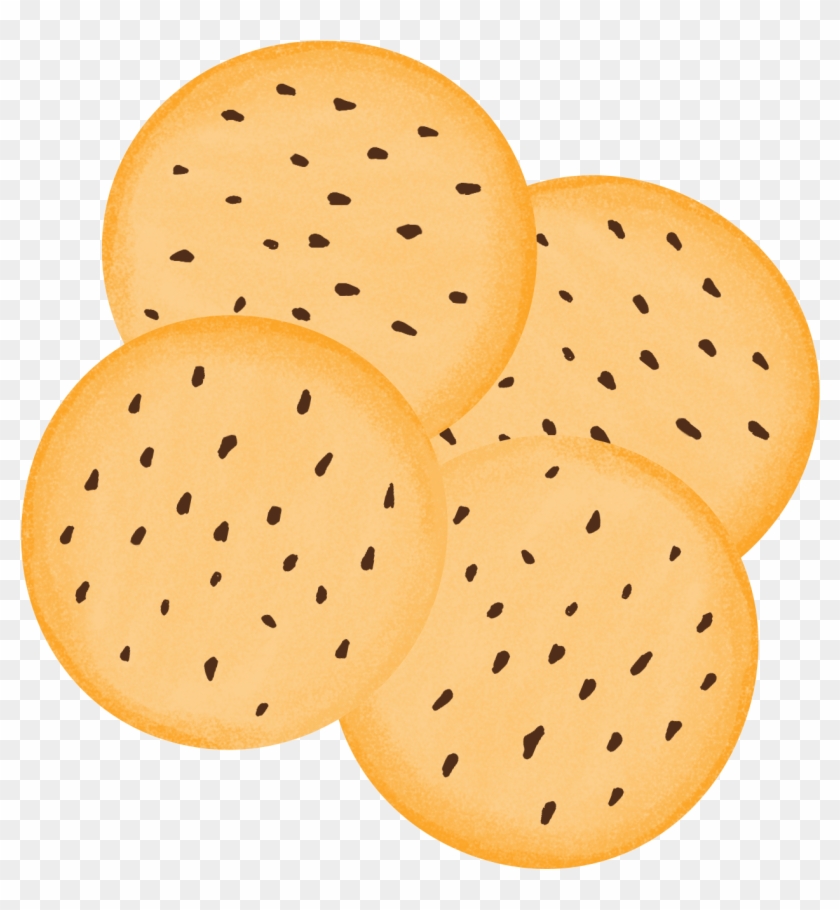 Original Hand Painted Dessert Chocolate Chip Cookies - Cookie Clipart