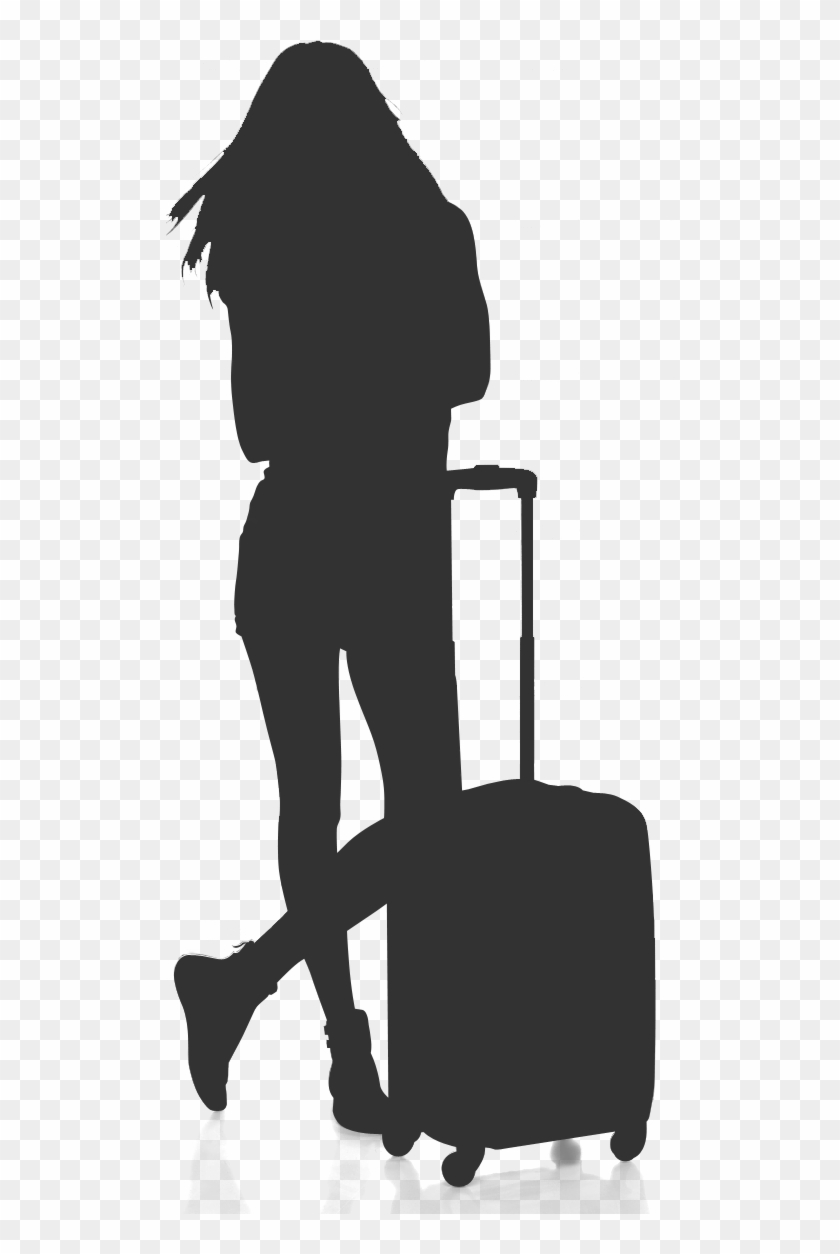 Girl - Travel Girl Icon Png Clipart