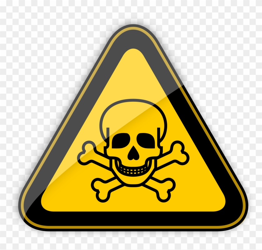 Toxic Warning Sign Png Clipart - Los Riesgos De La Nanotecnologia Transparent Png #633228