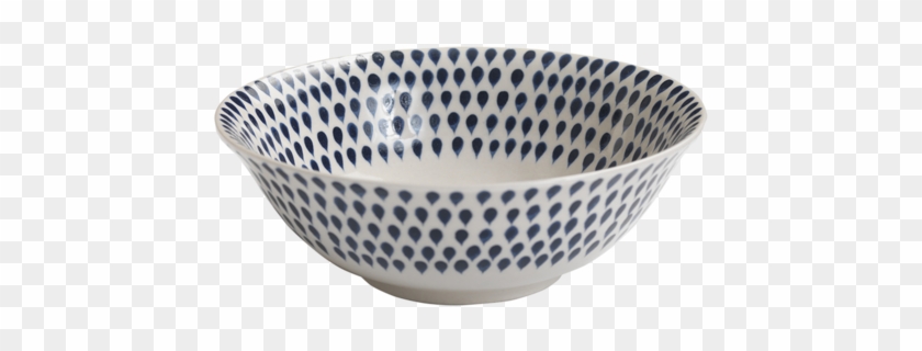 Nkuku Indigo Drop Cereal Bowl Clipart