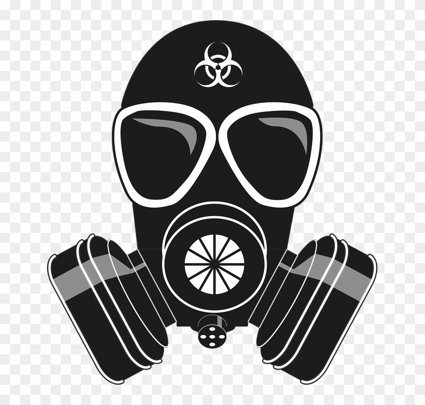 Gas Mask - Mascara De Gas Dibujo Clipart