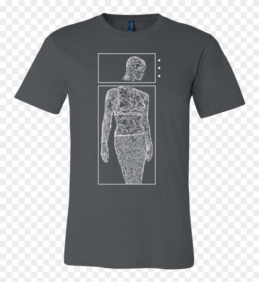 Gray Mannequin Tee - T-shirt Clipart