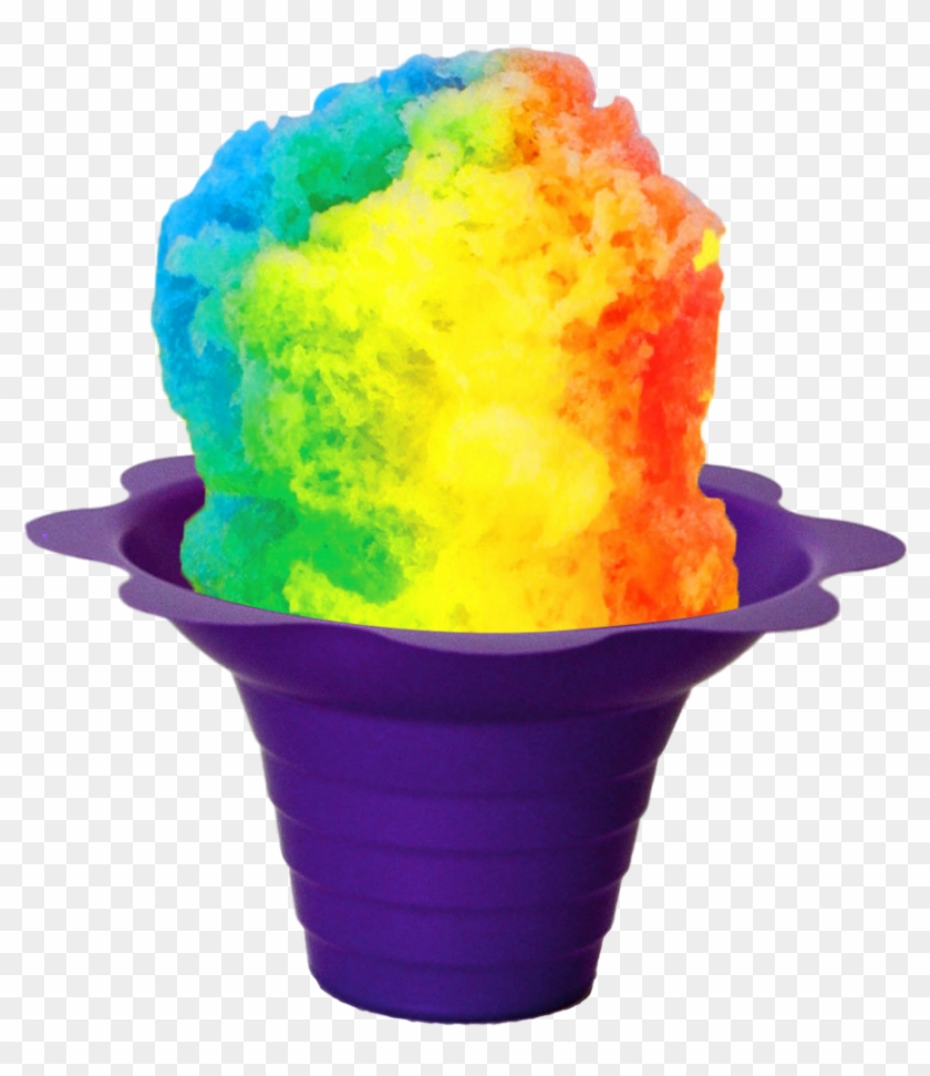 Extra, Ready To Pour Grape Syrup For Snow Cones - Shaved Ice Flower Cup Clipart #633382