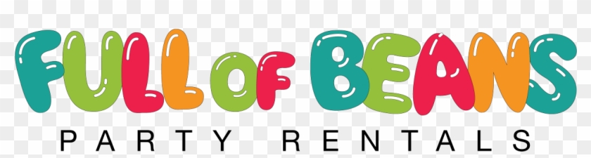 Full Of Beans Party Rentals Clipart