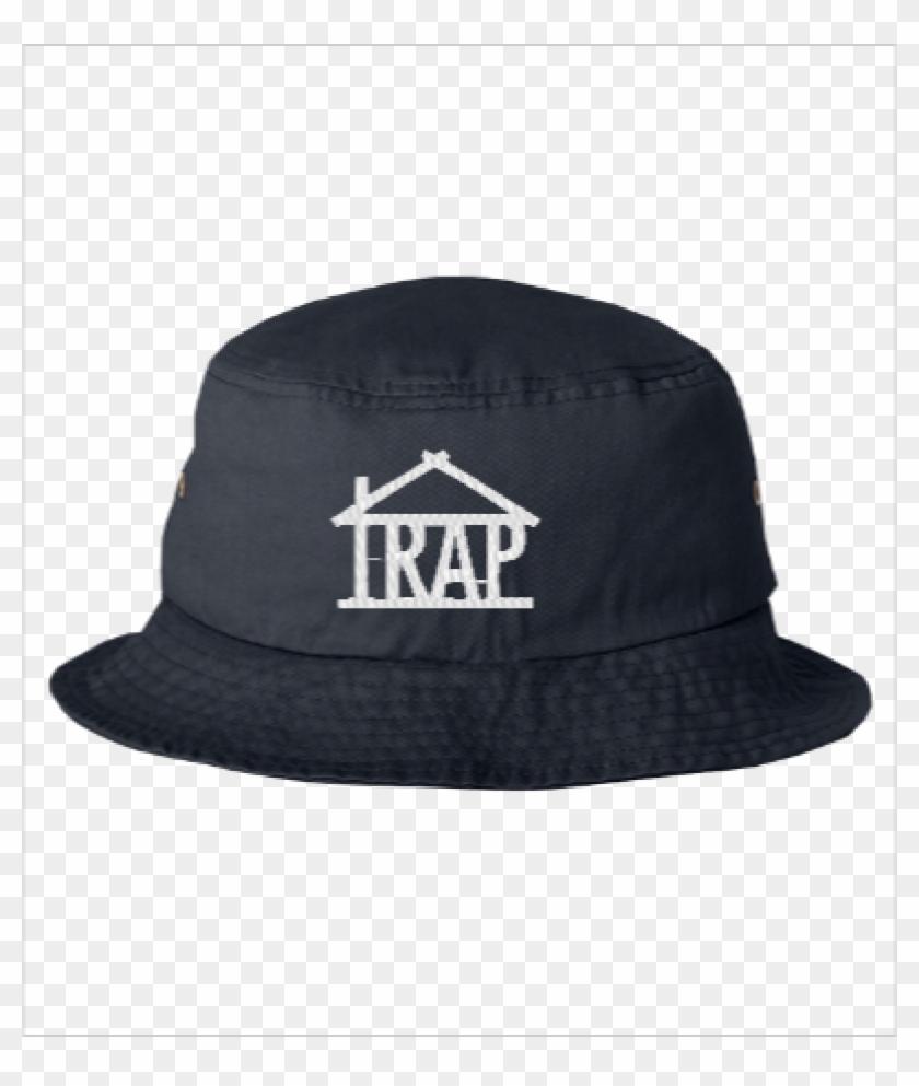 Trap House W Bucket Hat - Fedora Clipart