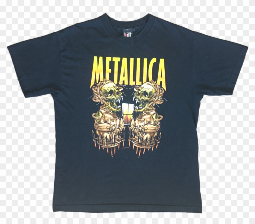 2000 Metallica 'summer Sanitarium' Tour T-shirt By - Metallica Skulls Clipart