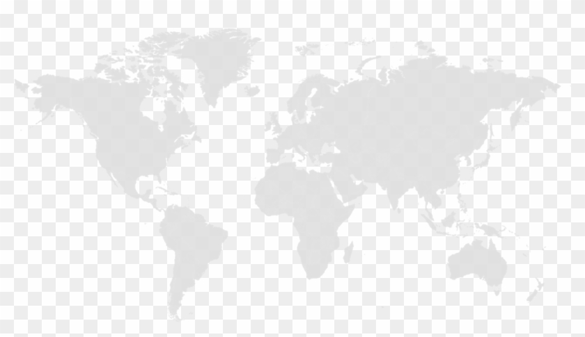 Double Arrow - World Map See Through Clipart