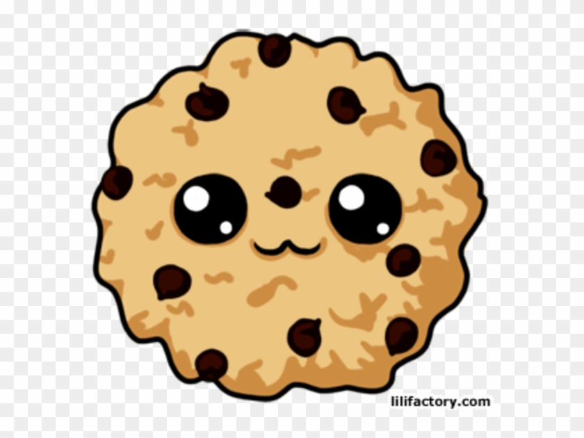 Pin Bitten Chocolate Chip Cookies Clipart - Cute Cartoon Chocolate Chip Cookies - Png Download