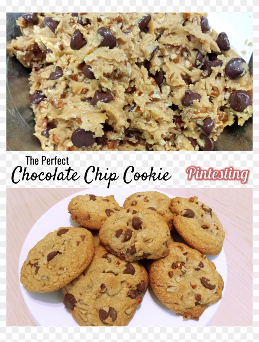 Pintesting The Perfect Chocolate Chip Cookie - Baking Clipart