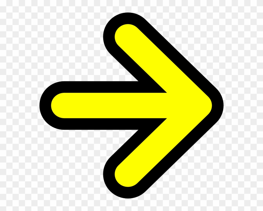 Yellow Arrow Free Clipart - Png Download