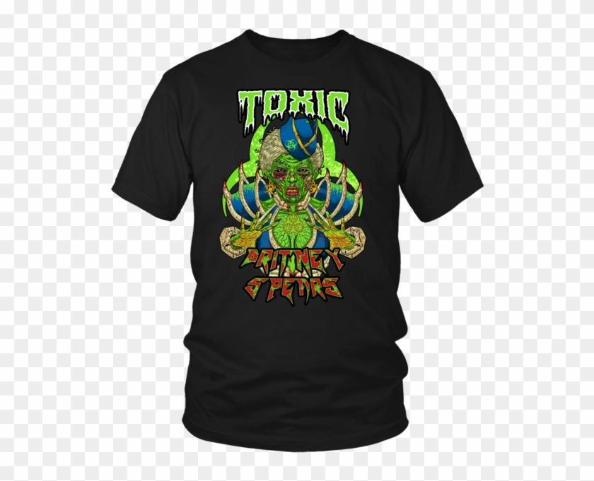 Toxic Metal Shirt - Britney Spears Metal Shirt Clipart