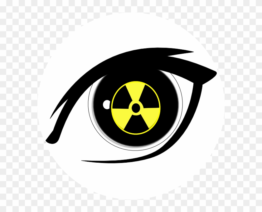 Small - Burning Eyes Black And White Clipart