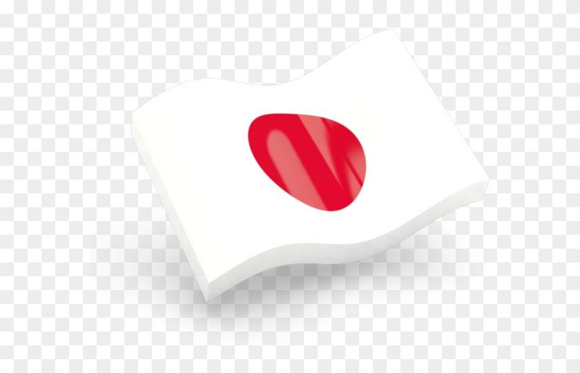 Illustration Of Flag Of Japan - Japan Flag Icon Png Clipart