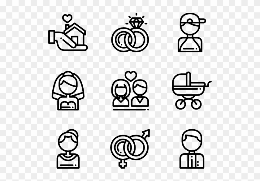 Family Life - Science Fiction Vector Clipart #634617