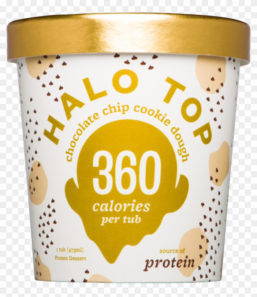 Chocolate Chip Cookie Dough - Halo Top Chocolate Chip Cookie Dough Clipart