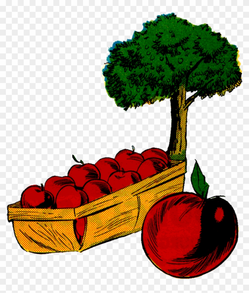 Tree,vintage,clip Art, - Tree - Png Download