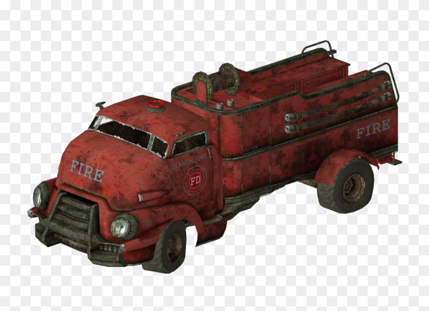 The Vault Fallout Wiki - Fallout New Vegas Fire Truck Clipart #634838