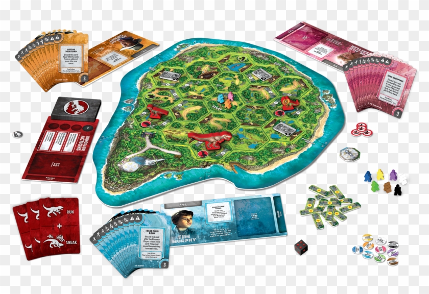 Jurassic Park Danger - Board Game Clipart #634925