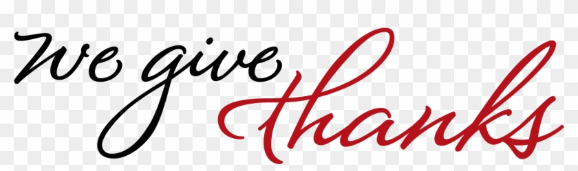 Give Thanks Png - Today We Give Thanks Clipart