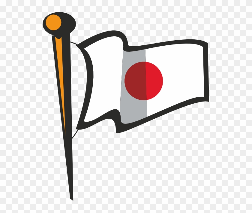 Japanese Flag - Japan Flag Clip Art - Png Download