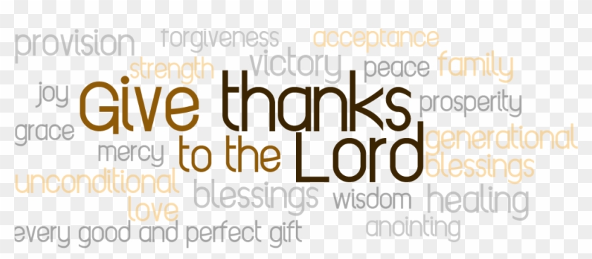 Give-thanks - God I Give Thanks Clipart