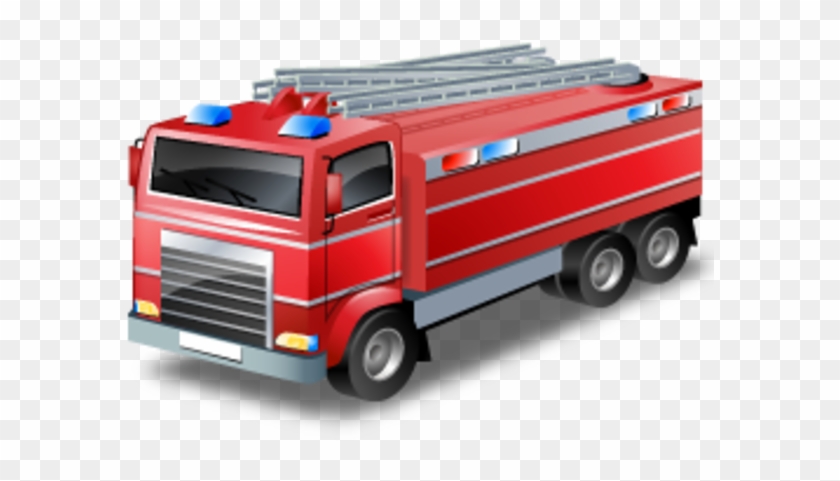 Small - Fire Truck Icon Clipart #635457