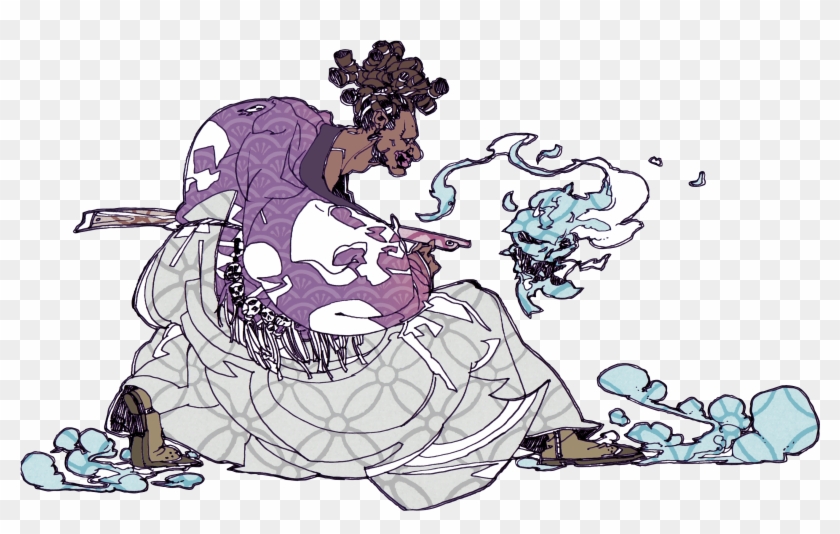 Samurai Clipart Japan Flag - Png Download #635657