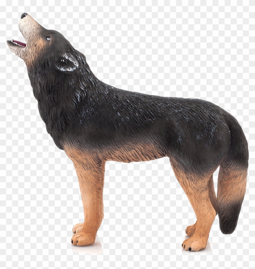 Woodland - Mojo Howling Wolf Figure Clipart #635791