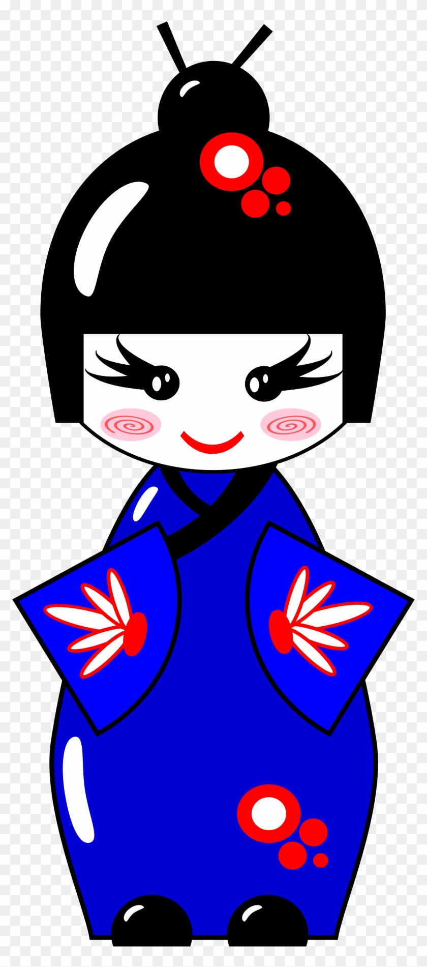 Japanese Cliparts - Japanese Dolls - Png Download