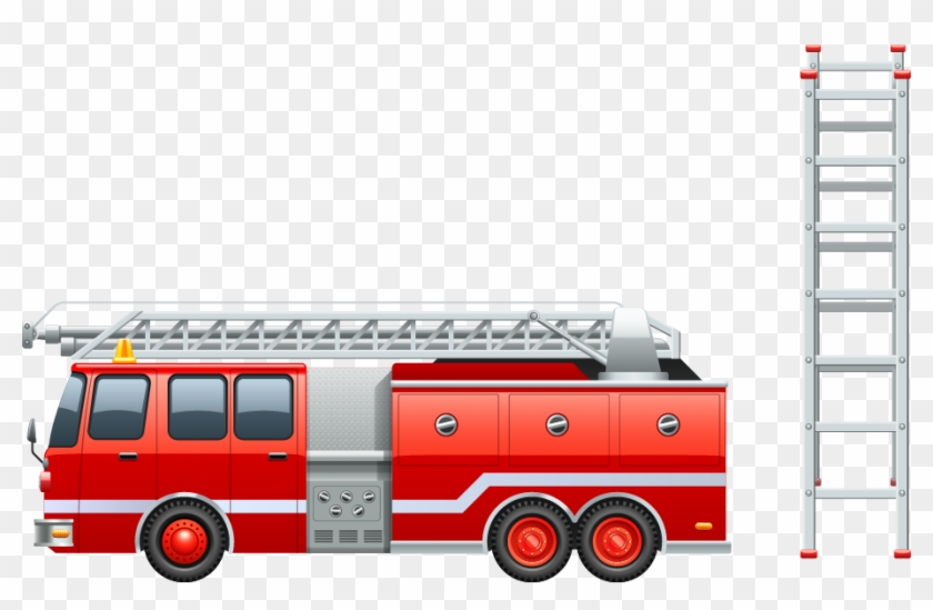 Firefighter Firefighting Fire Engine Clip Art - Png Download #635930