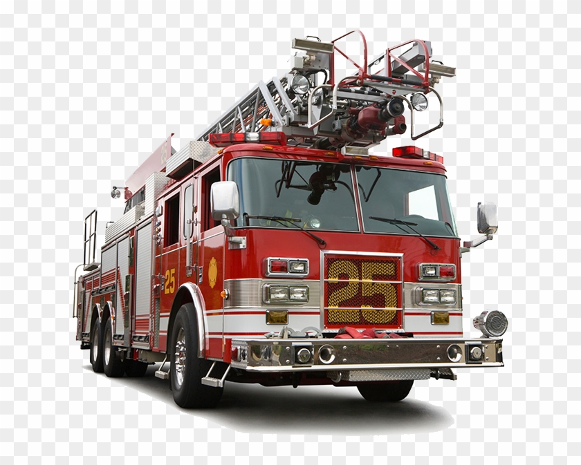 Fire-truck - Fire Engine Clipart #636048