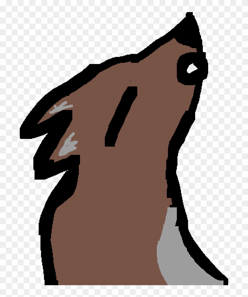 Wolf Howling Clipart #636080