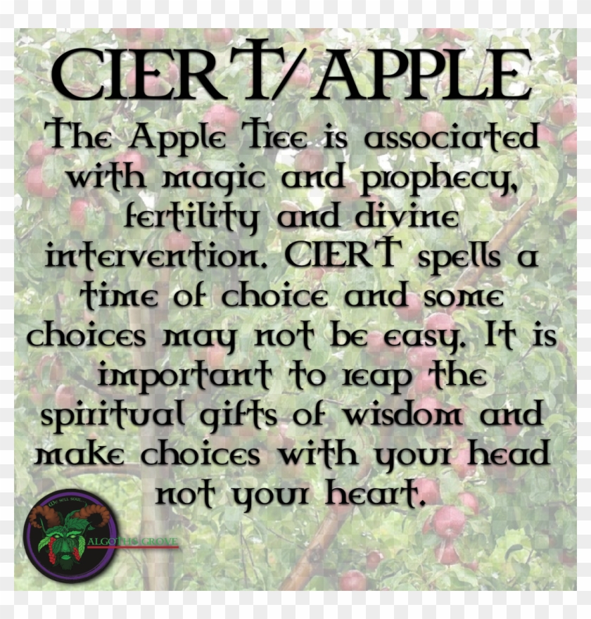 Apple Tree - Poster Clipart