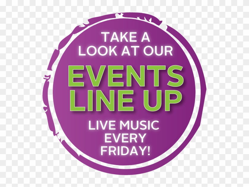 Live Events Stamp - Circle Clipart #636194