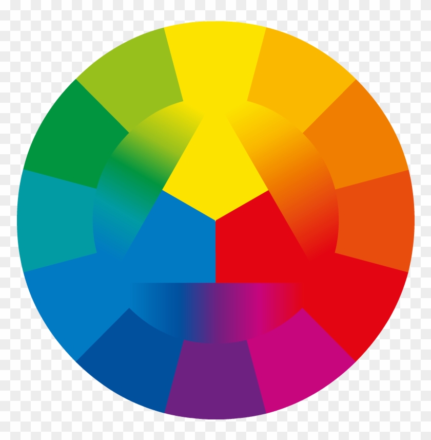 A Color Wheel - Color In Design Clipart #636417