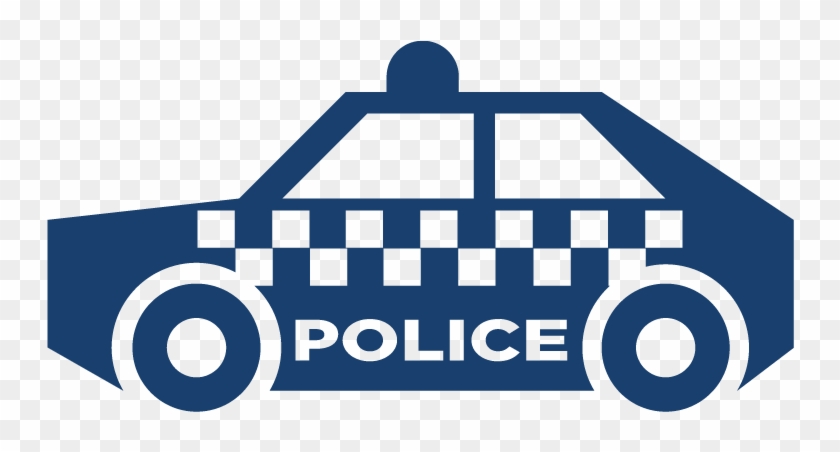Police Car Icon Png - Police Clipart #636507
