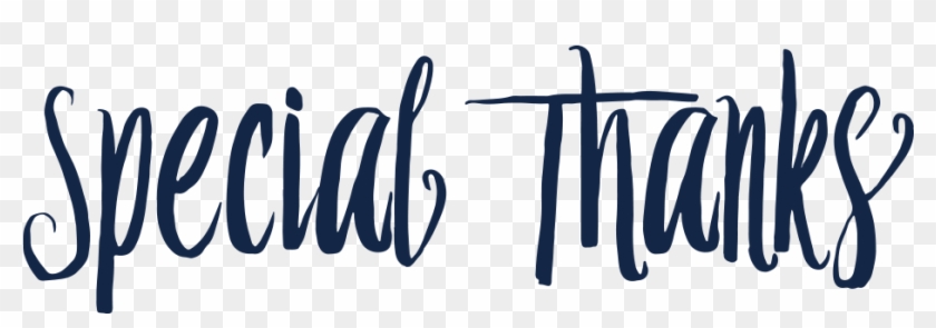 Specialthanks - Special Thanks Png File Clipart