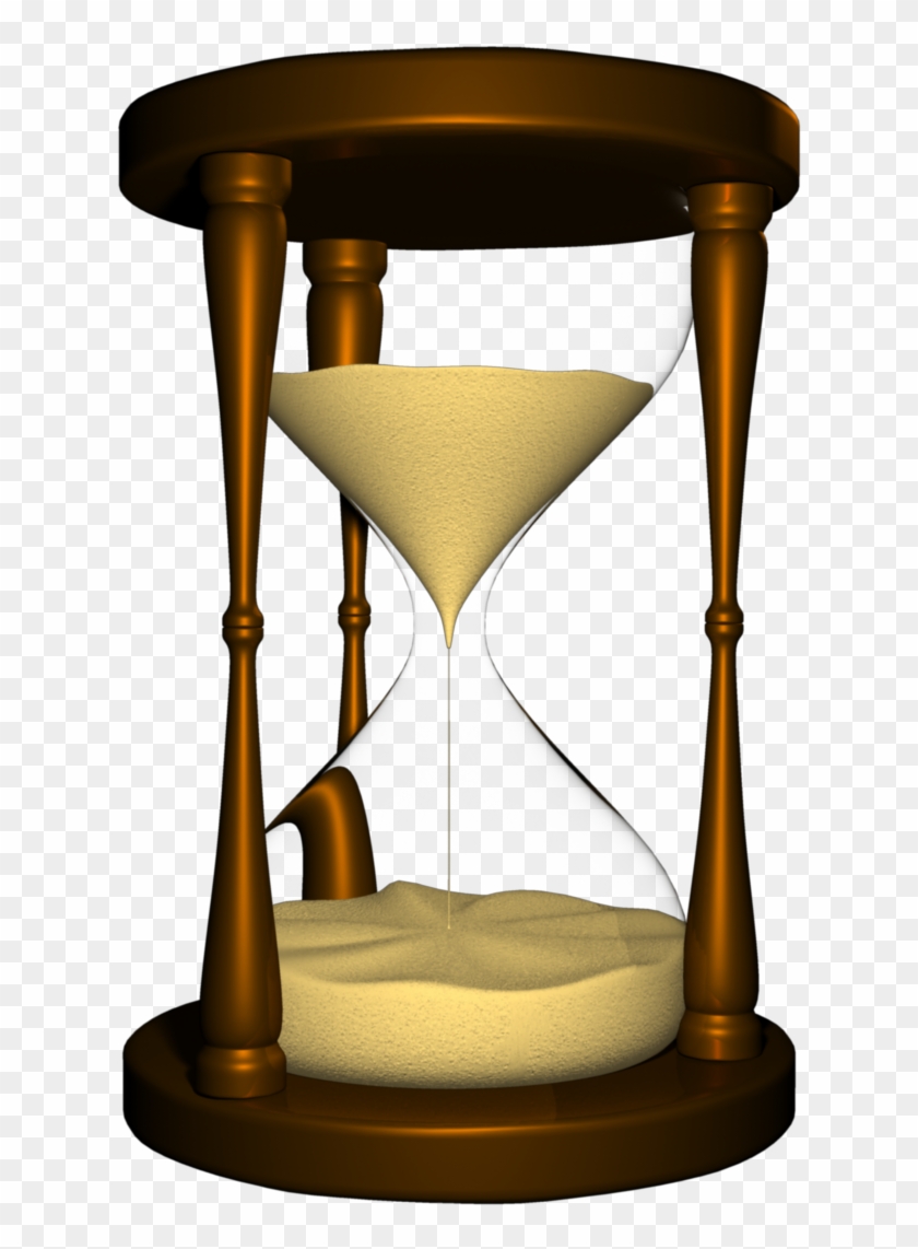 Png Hourglass With Blank Background - Transparent Background Hourglass Transparent Clipart #636618