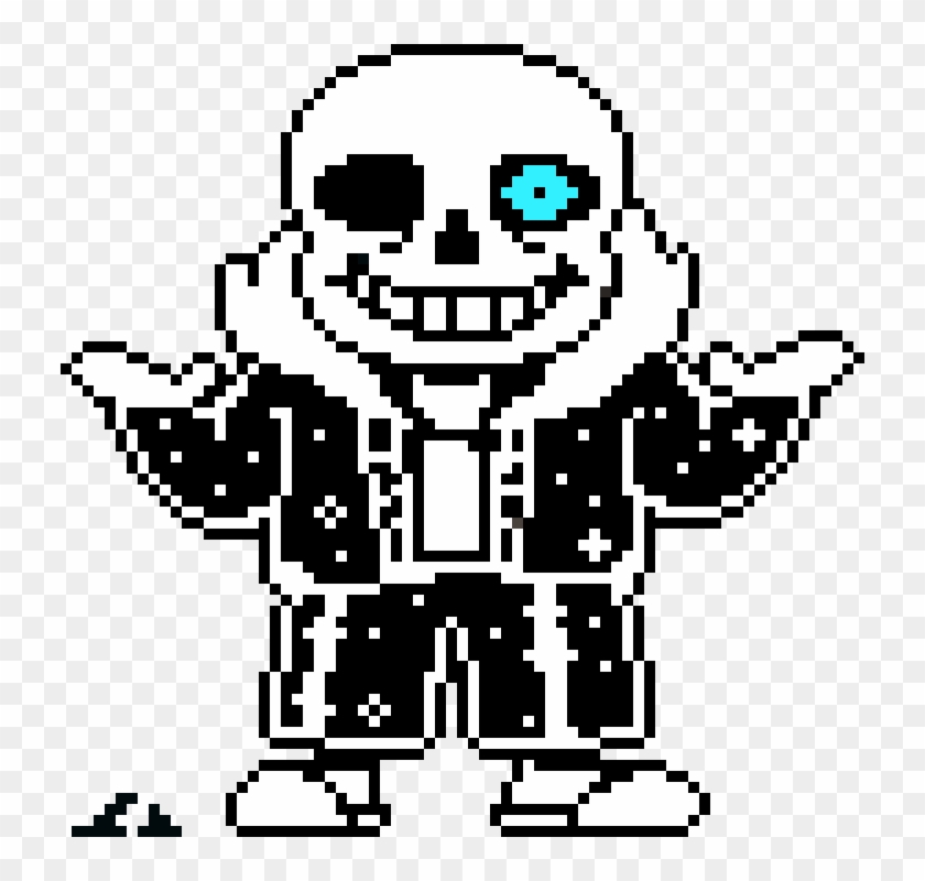 Sans (Pixel Art) by PopGi on DeviantArt